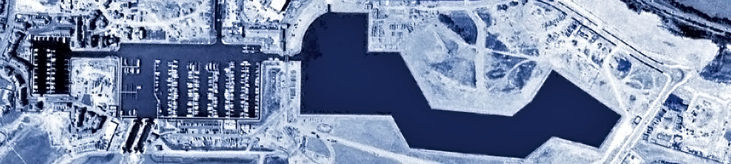 Sovereign Harbour from the air